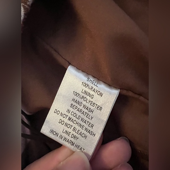 Cotton Candy LA Brown Floral Bustier Crop Top - Picture 8 of 11